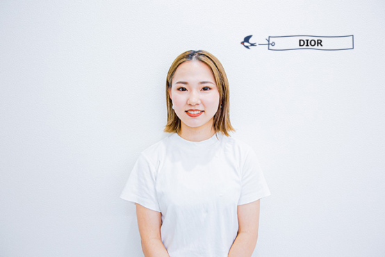 『DIOR』憧れのブランドに内定！先生のサポートがあったからがんばれた！