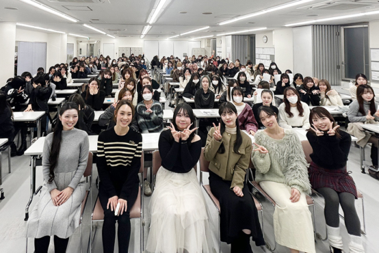 http://OGセミナー☆美容業界で活躍する卒業生が来校！